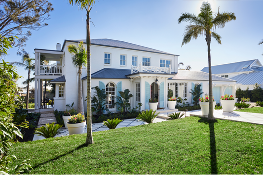 Biscayne Facade - Caribbean Colonial
