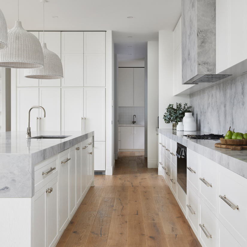 Super White Marble - Custom Stone Slab - Honed