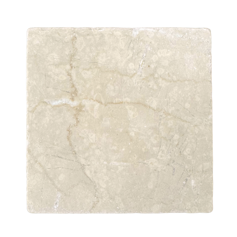 Botticino Marble - Square Tile - Tumbled