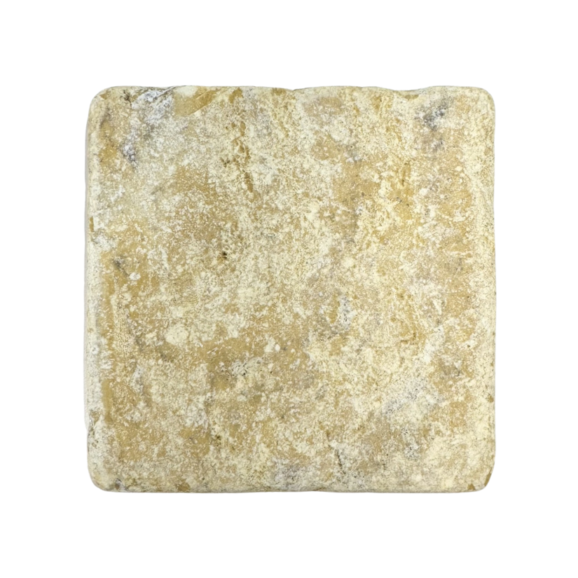 Giallo Reale Marble - Square Stone Tile - Tumbled