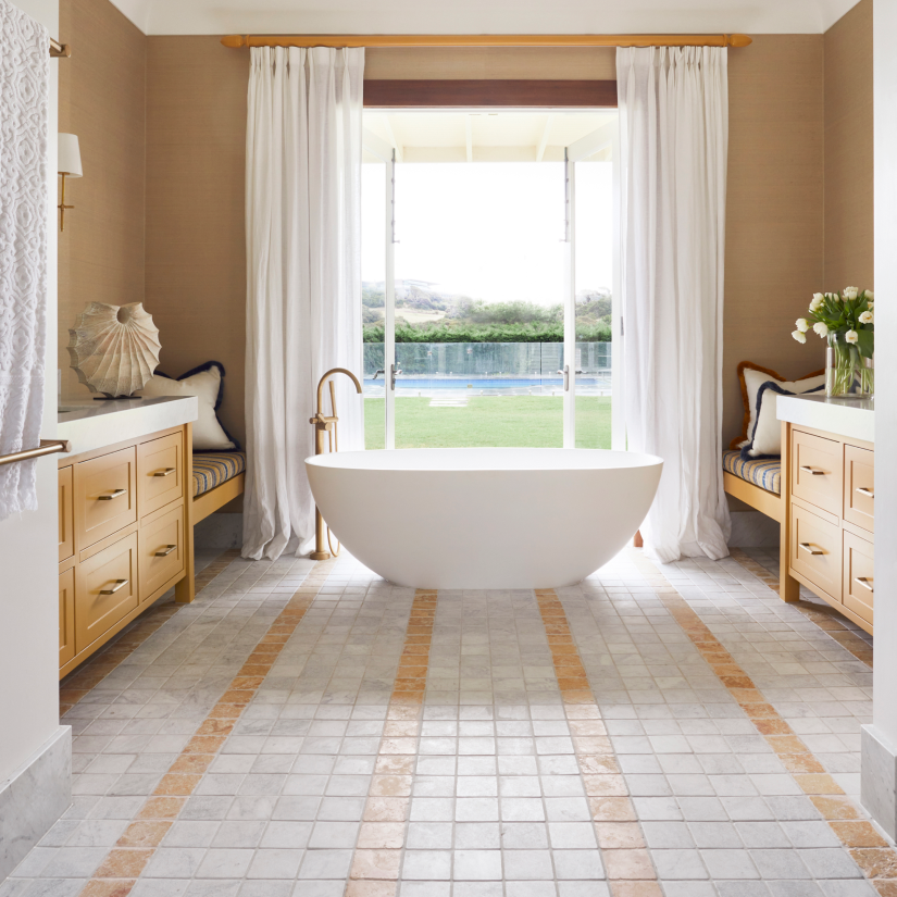 Giallo Reale Marble - Square Stone Tile - Tumbled