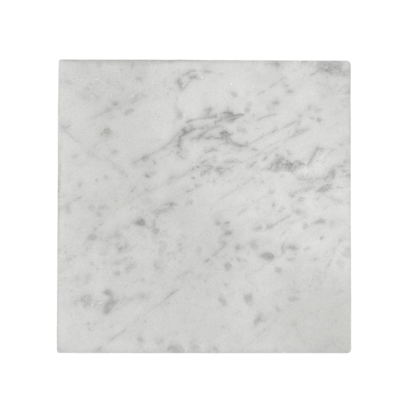 Carrara Marble - Square Stone Tile - Honed