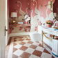 Rosso Verona Marble - Square Stone Tiles - Tumbled