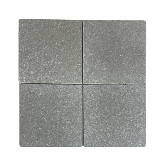 Cinder Grey Marble - Square Tiles - Tumbled