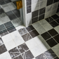 Pietra Grey Marble - Square Stone Tile - Tumbled