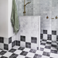 Pietra Grey Marble - Square Stone Tile - Tumbled